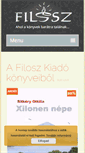 Mobile Screenshot of filosz.hu